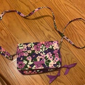 Used Vera Bradley floral crossbody